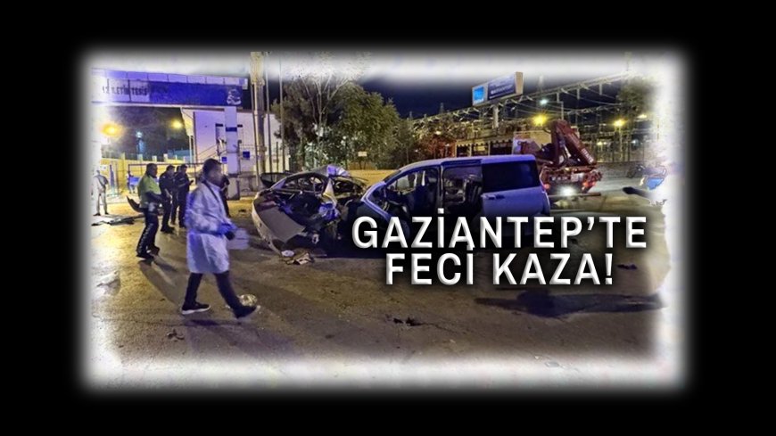 Feci Kaza: İki Araç Kafa Kafaya Çarpıştı! 5 Ölü, 2 Yaralı